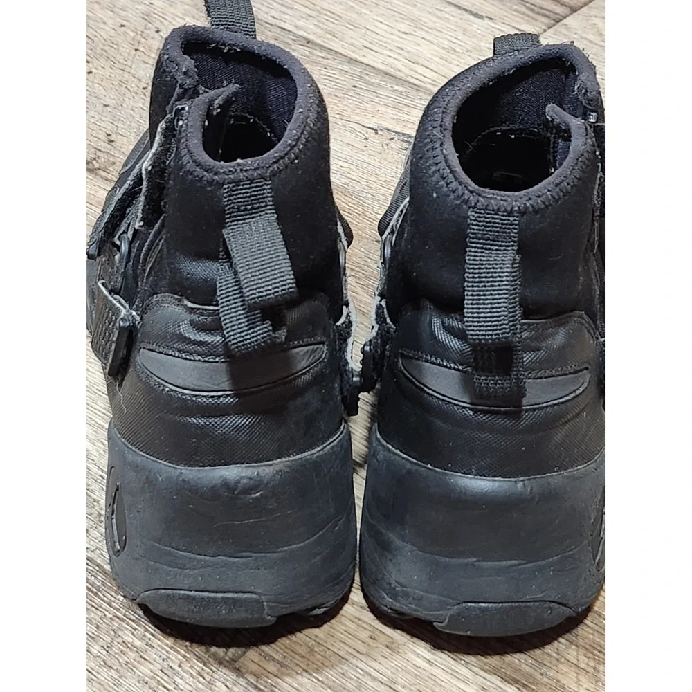 🔥RARE🔥Air Jordan Trunner LX High Triple Black 8.5 High Hi Top Zip Basketball